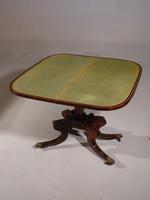 A Very Fine Regency Period Rosewood Card Table (5 of 5) A Very Fine Regency Period Rosewood Card Table (5 of 5)