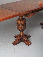Jacobean Style Carved Oak Pull Out Dining Table (2 of 12) Jacobean Style Carved Oak Pull Out Dining Table (2 of 12)