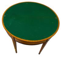 A Satinwood 19th Century Card Table (7 of 8) A Satinwood 19th Century Card Table (7 of 8)