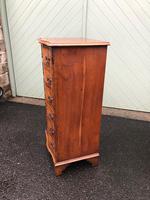 Antique Slim Serpentine Chest Draws (5 of 7) Antique Slim Serpentine Chest Draws (5 of 7)