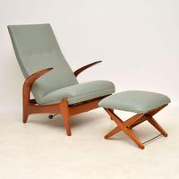 1960’s Rock ‘n’ Rest Armchair & Stool by Rastad & Relling (9 of 12) 1960’s Rock ‘n’ Rest Armchair & Stool by Rastad & Relling (9 of 12)