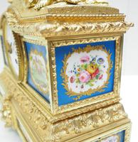 Antique 8 Day Ormolu Mantel Clock Sevres Mother & Child French Mantle Clock (8 of 16) Antique 8 Day Ormolu Mantel Clock Sevres Mother & Child French Mantle Clock (8 of 16)