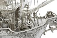 Sterling Silver Nef / Centrepiece - Antique Victorian 1891 (10 of 18) Sterling Silver Nef / Centrepiece - Antique Victorian 1891 (10 of 18)