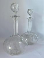 Pair of Late Victorian Decanters (2 of 6) Pair of Late Victorian Decanters (2 of 6)