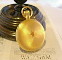 Vintage Swiss Waltham Pocket Watch 1970s 17 Jewel 12ct Gold Plated Half Hunter FWO (8 of 12) Vintage Swiss Waltham Pocket Watch 1970s 17 Jewel 12ct Gold Plated Half Hunter FWO (8 of 12)