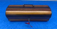 French Mahogany Glove Box with Boxwood, Ebony & Fruitwood Stripes (3 of 12) French Mahogany Glove Box with Boxwood, Ebony & Fruitwood Stripes (3 of 12)