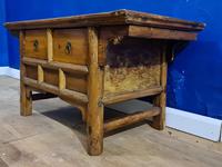 Chinese 19th Century Elm Altar Prayer Coffee Table 'Qing Dynasty' (4 of 8) Chinese 19th Century Elm Altar Prayer Coffee Table 'Qing Dynasty' (4 of 8)