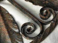 Pair of Rusted Antique 19th Century Spanish Wrought Iron Wall Roundels Sculptures (12 of 12) Pair of Rusted Antique 19th Century Spanish Wrought Iron Wall Roundels Sculptures (12 of 12)