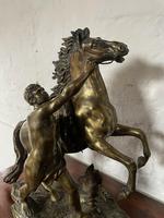 Fine Pair of Gilt-bronze Models of Marley Horses (11 of 12) Fine Pair of Gilt-bronze Models of Marley Horses (11 of 12)