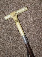 Hallmarked 1922 Silver Walking Stick / Dress Cane With Vacant Cartouche (6 of 12) Hallmarked 1922 Silver Walking Stick / Dress Cane With Vacant Cartouche (6 of 12)