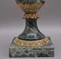 Pair of 19th Century French Marble & Cassoulet Urns (12 of 13) Pair of 19th Century French Marble & Cassoulet Urns (12 of 13)