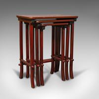 Antique Nest of 3 Occasional Side Tables, Oriental, Japanned, Victorian c.1900 (3 of 12) Antique Nest of 3 Occasional Side Tables, Oriental, Japanned, Victorian c.1900 (3 of 12)