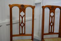 Pair of Arts & Crafts Golden Oak Chairs (5 of 6) Pair of Arts & Crafts Golden Oak Chairs (5 of 6)