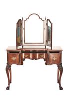 Walnut Queen Anne Style 4 Piece Bedroom Suite, Robe, Dressing Table (4 of 9) Walnut Queen Anne Style 4 Piece Bedroom Suite, Robe, Dressing Table (4 of 9)