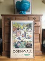 Original British Railways Poster Cornwall by Jack Merriott c.1950 (3 of 14) Original British Railways Poster Cornwall by Jack Merriott c.1950 (3 of 14)