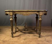 Napoleon III Giltwood Library or Sofa Table (12 of 13) Napoleon III Giltwood Library or Sofa Table (12 of 13)