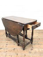 Antique Oak Drop Leaf Dining Table (10 of 13) Antique Oak Drop Leaf Dining Table (10 of 13)