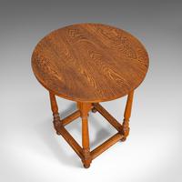 Antique Circular Occasional Table, English, Oak, Side, Lamp, Edwardian, C.1910 (2 of 12) Antique Circular Occasional Table, English, Oak, Side, Lamp, Edwardian, C.1910 (2 of 12)