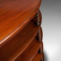Antique Whatnot Bookshelf, English, Mahogany, Demi-lune, Bookcase, Victorian (8 of 12) Antique Whatnot Bookshelf, English, Mahogany, Demi-lune, Bookcase, Victorian (8 of 12)