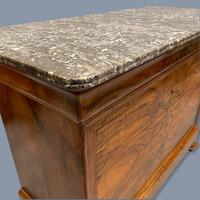 Figured Walnut Marble Top Commode (4 of 9) Figured Walnut Marble Top Commode (4 of 9)