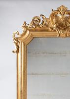Large 19th Century French Gilt Overmantle Mirror (3 of 8) Large 19th Century French Gilt Overmantle Mirror (3 of 8)