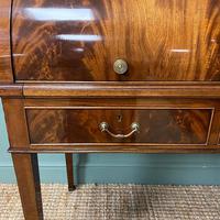 Superb Quality Victorian Antique Cylindrical Mahogany Desk by Maple & Co (10 of 12) Superb Quality Victorian Antique Cylindrical Mahogany Desk by Maple & Co (10 of 12)