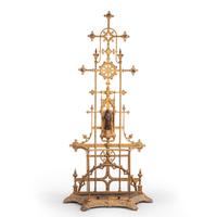 Complex Mid 19th Century Cast Iron Hall / Stick Stand (7 of 8) Complex Mid 19th Century Cast Iron Hall / Stick Stand (7 of 8)