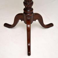 Antique Victorian Carved Mahogany Wine Table (5 of 6) Antique Victorian Carved Mahogany Wine Table (5 of 6)