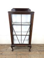 Antique Edwardian Single Door Display Cabinet (5 of 9) Antique Edwardian Single Door Display Cabinet (5 of 9)