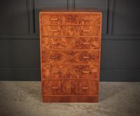 Art Deco Figured Walnut Chest by Maple & Co. (8 of 13) Art Deco Figured Walnut Chest by Maple & Co. (8 of 13)