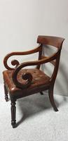 William IV Mahogany Desk Chair (4 of 9) William IV Mahogany Desk Chair (4 of 9)