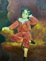 After: Sir Thomas Lawrence 'The Red Boy' Large Portrait Oil Painting (9 of 10) After: Sir Thomas Lawrence 'The Red Boy' Large Portrait Oil Painting (9 of 10)