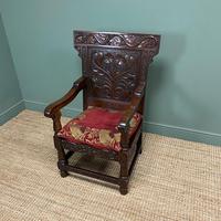 Quality Antique Oak Wainscot Chair (4 of 10) Quality Antique Oak Wainscot Chair (4 of 10)