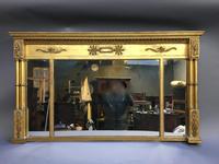 19th Century Gilt Overmantel Mirror (2 of 10) 19th Century Gilt Overmantel Mirror (2 of 10)
