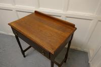 Good 19th Century Oak Writing Table (4 of 4) Good 19th Century Oak Writing Table (4 of 4)