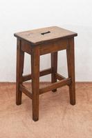 Beautiful Vintage Country Stool in Ash