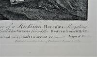 William Hogath original print, The Bruiser, engraved 1763, early 19th century impression (3 of 8) William Hogath original print, The Bruiser, engraved 1763, early 19th century impression (3 of 8)