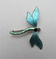 John Atkins & Son Silver & Enamel Dragonfly Brooch, 1916 (5 of 10) John Atkins & Son Silver & Enamel Dragonfly Brooch, 1916 (5 of 10)