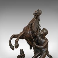 Antique, Pair, Marly Horses, French, Bronze, Equestrian, Statue, After Coustou (12 of 12) Antique, Pair, Marly Horses, French, Bronze, Equestrian, Statue, After Coustou (12 of 12)