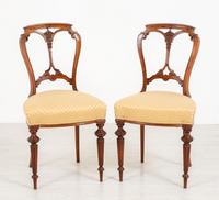 Pretty Pair of Victorian Walnut Chairs (3 of 7) Pretty Pair of Victorian Walnut Chairs (3 of 7)