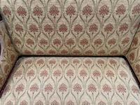 Art Nouveau Mahogany Inlaid Salon Settee (5 of 5) Art Nouveau Mahogany Inlaid Salon Settee (5 of 5)