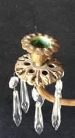 Pair of Good Quality Antique Gilt Brass & Crystal Drop Neo Classical Two Branch Candelabra (8 of 8) Pair of Good Quality Antique Gilt Brass & Crystal Drop Neo Classical Two Branch Candelabra (8 of 8)