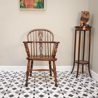Windsor Chair in Elm and Beech Victorian