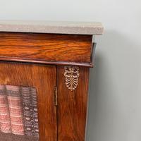 Quality Victorian Rosewood Antique Glazed Display Cabinet / Bookcase (9 of 9) Quality Victorian Rosewood Antique Glazed Display Cabinet / Bookcase (9 of 9)