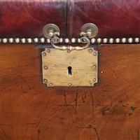 Victorian Leather Camphor Wood Ottoman (7 of 10) Victorian Leather Camphor Wood Ottoman (7 of 10)