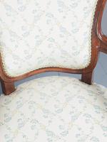 Antique Pair of French Rosewood Armchairs (11 of 19) Antique Pair of French Rosewood Armchairs (11 of 19)