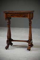 Antique Victorian Mahogany Games Table (6 of 12) Antique Victorian Mahogany Games Table (6 of 12)