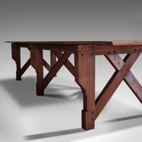 Large 12' Antique Kitchen Table, English, Pine, Industrial, Victorian, 1900 (8 of 12) Large 12' Antique Kitchen Table, English, Pine, Industrial, Victorian, 1900 (8 of 12)