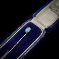 Boxed Antique Natural Opal 9ct 9K Yellow Gold Stick Pin Brooch (7 of 9) Boxed Antique Natural Opal 9ct 9K Yellow Gold Stick Pin Brooch (7 of 9)