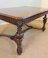 Antique Carved Oak Dining Centre Table (5 of 12) Antique Carved Oak Dining Centre Table (5 of 12)